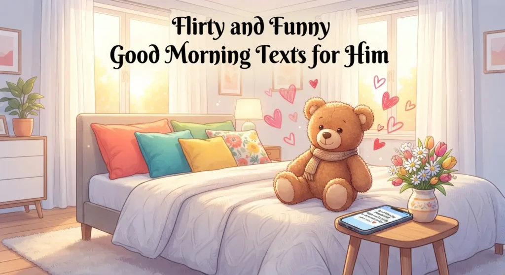 Flirty and Funny Good Morning Texts for Him