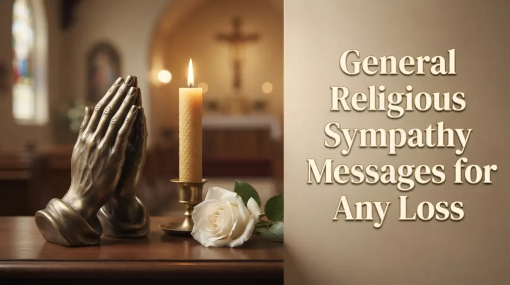General Religious Sympathy Messages for Any Loss
