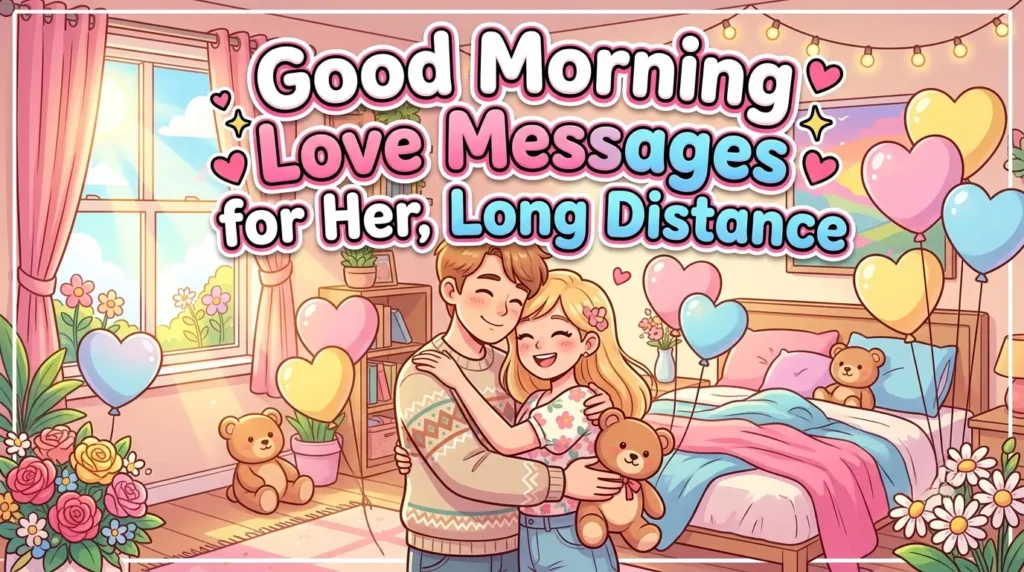 Good Morning Love Messages for Her, Long Distance