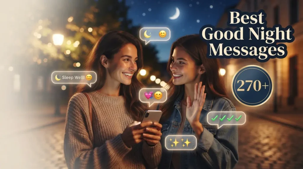 Good Night Messages for New Friends and Work Friends