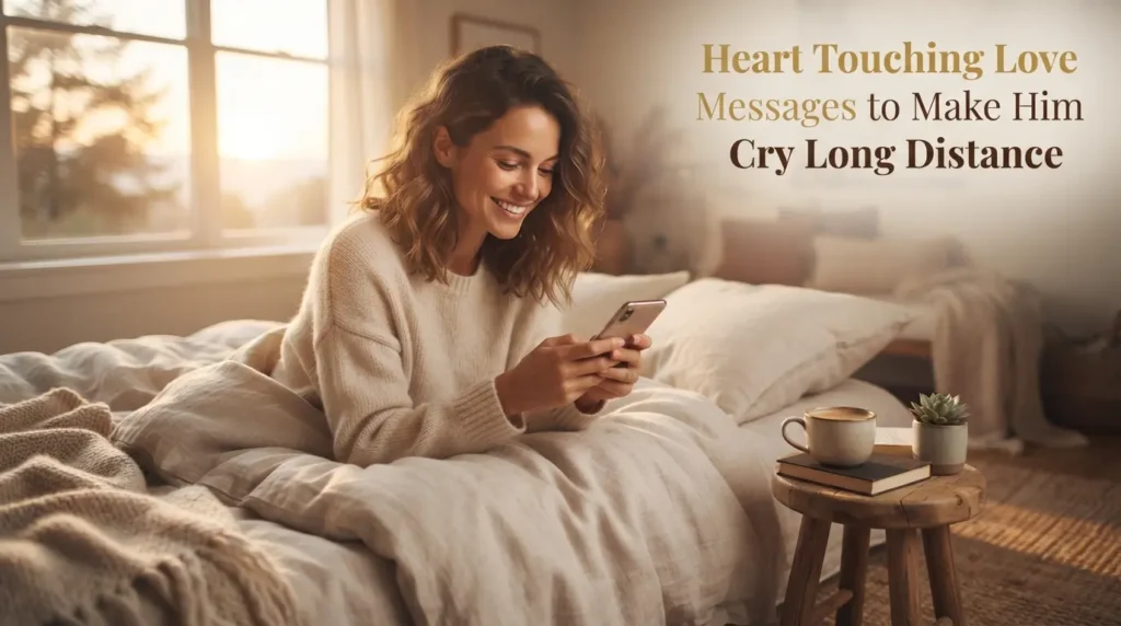 Heart Touching Love Messages to Make Him Cry Long Distance
