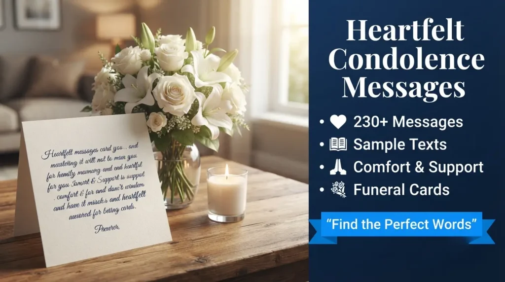 Heartfelt Condolence Messages for the Loss of a Family Member