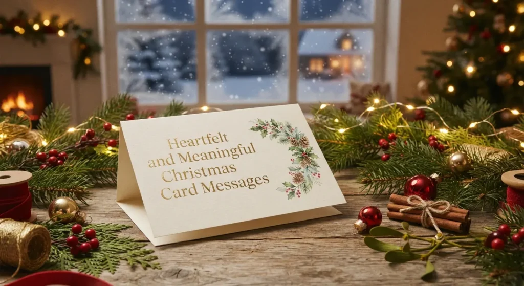Heartfelt and Meaningful Christmas Card Messages