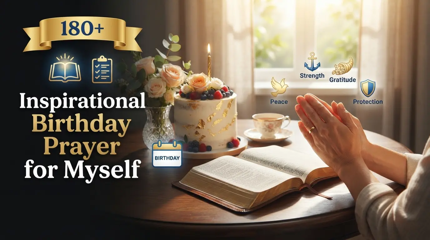 Inspirational Birthday Prayer for Myself