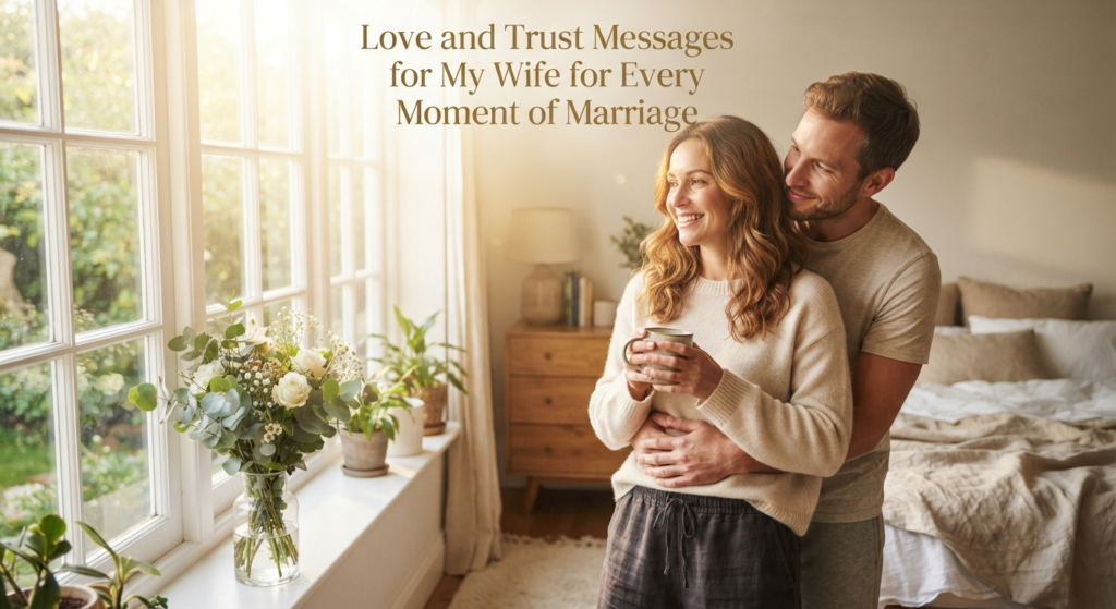 Love and Trust Messages for My Wife for Every Moment of Marriage