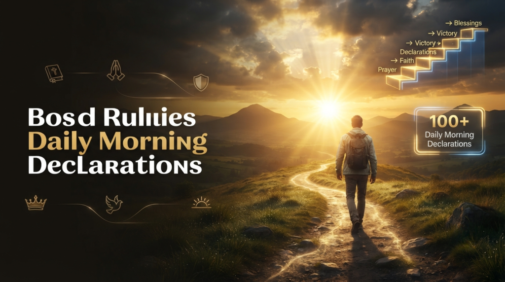 Morning Declarations for Purpose, Calling, and Destiny