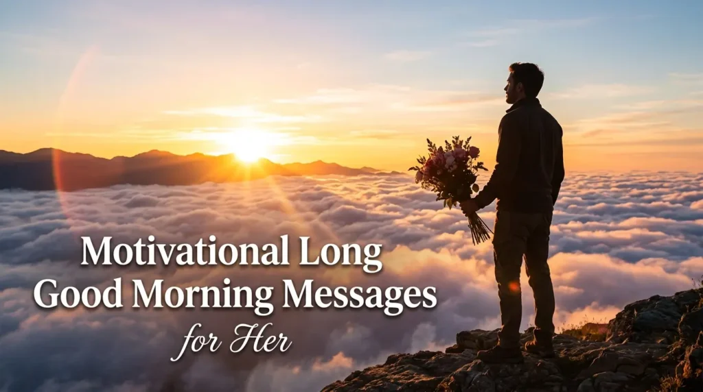 Motivational Long Good Morning Messages for Her