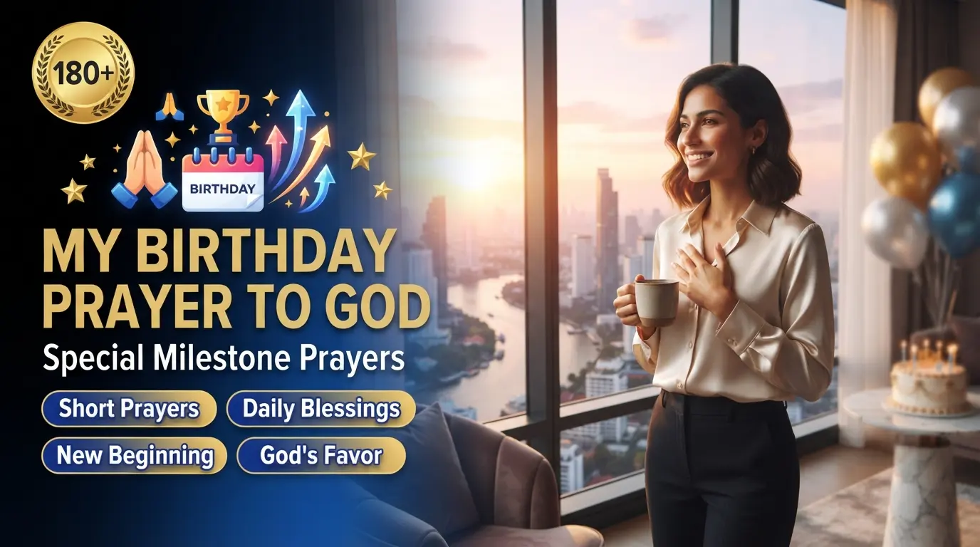 My Birthday Prayer to God , Special Milestone Prayers
