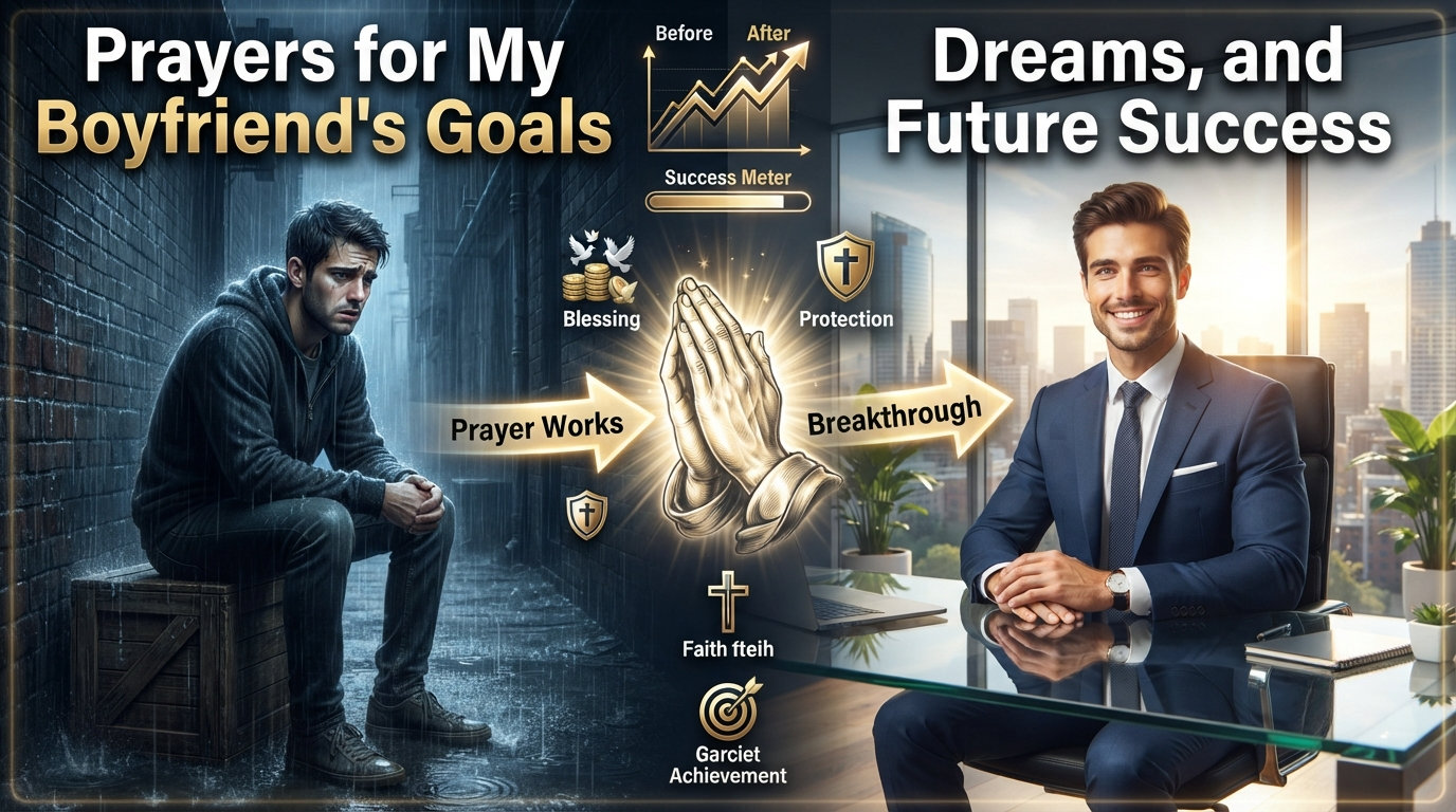 Prayers for My Boyfriend's Goals, Dreams, and Future Success