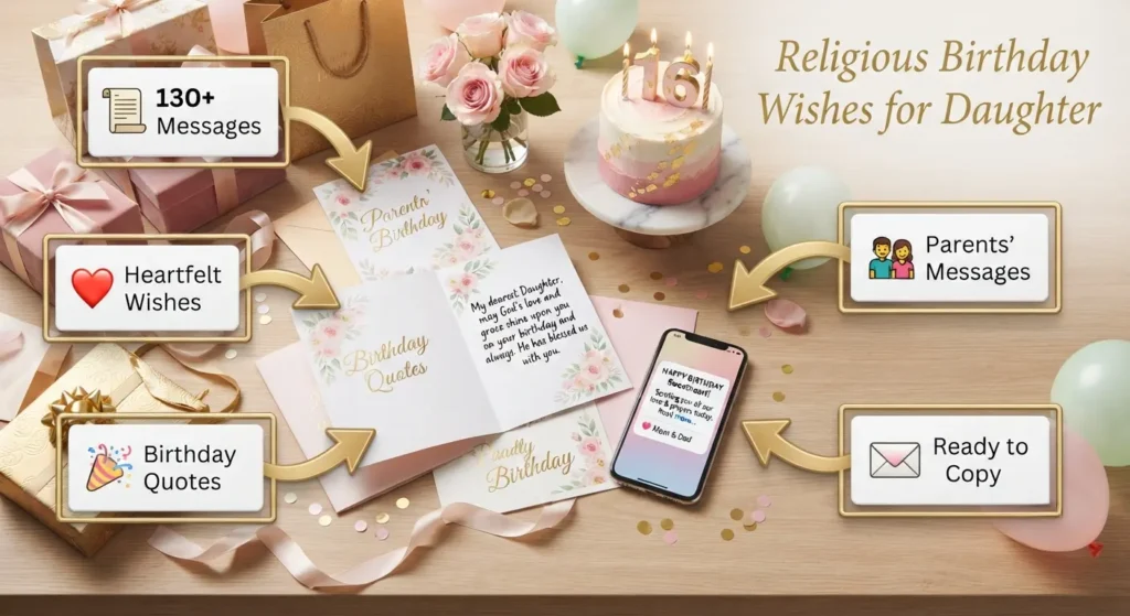 Religious Birthday Wishes for Daughter