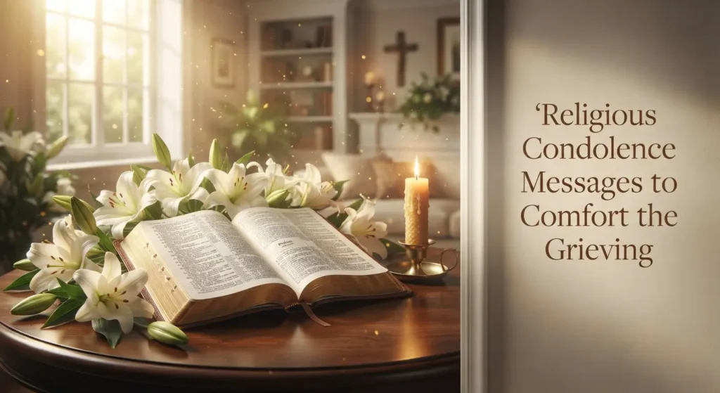 Religious Condolence Messages to Comfort the Grieving