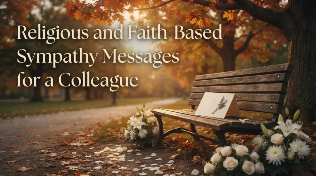 Religious and Faith-Based Sympathy Messages for a Colleague