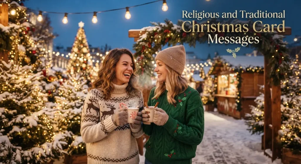 Religious and Traditional Christmas Card Messages