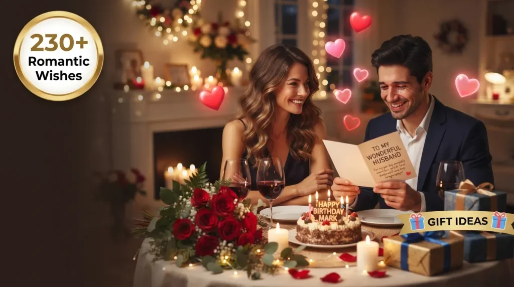 Romantic Birthday Wishes for Husband From the Heart