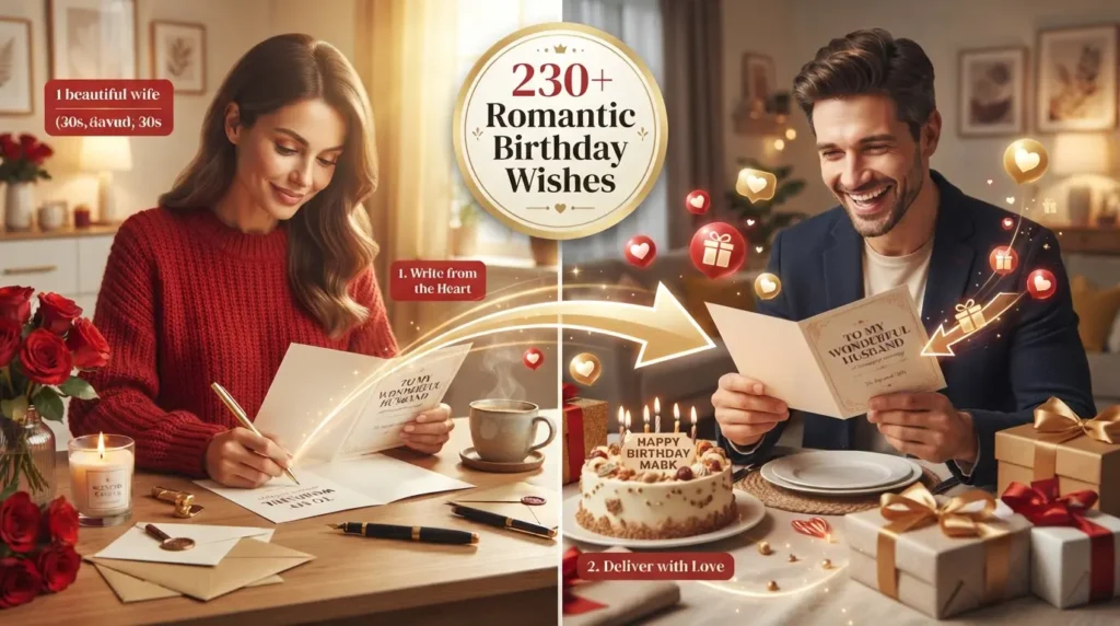 Romantic Birthday Wishes for Husband for Every Situation