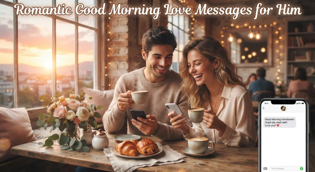 Romantic Good Morning Love Messages for Him