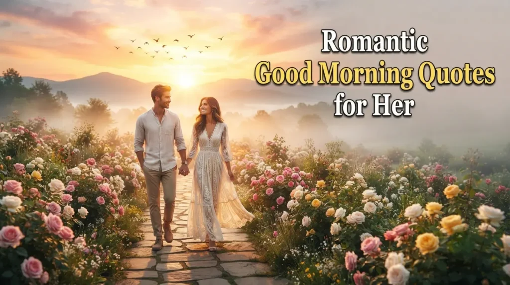 Romantic Good Morning Quotes for Her