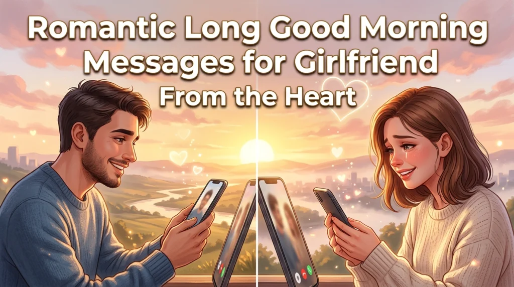 Romantic Long Good Morning Messages for Girlfriend From the Heart