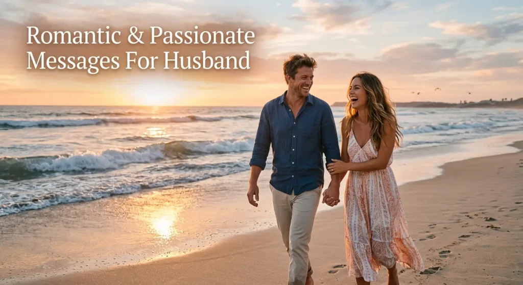 Romantic & Passionate Messages For Husband 