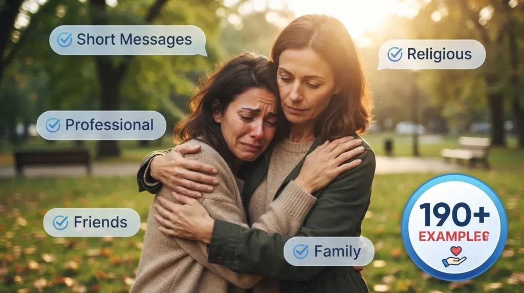 Short Condolence Messages for Any Loss