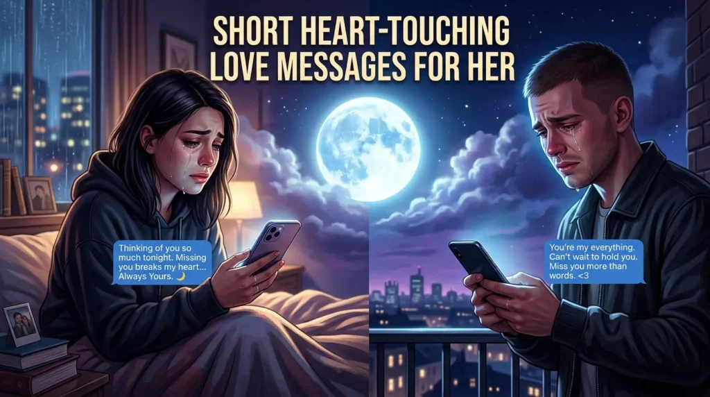 Short Heart-Touching Love Messages for Her