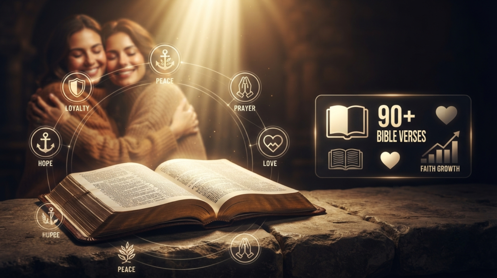Short, Shareable Bible Verses About Friendship