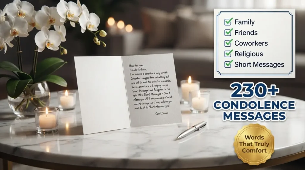 Short, Simple, and Religious Condolence Messages