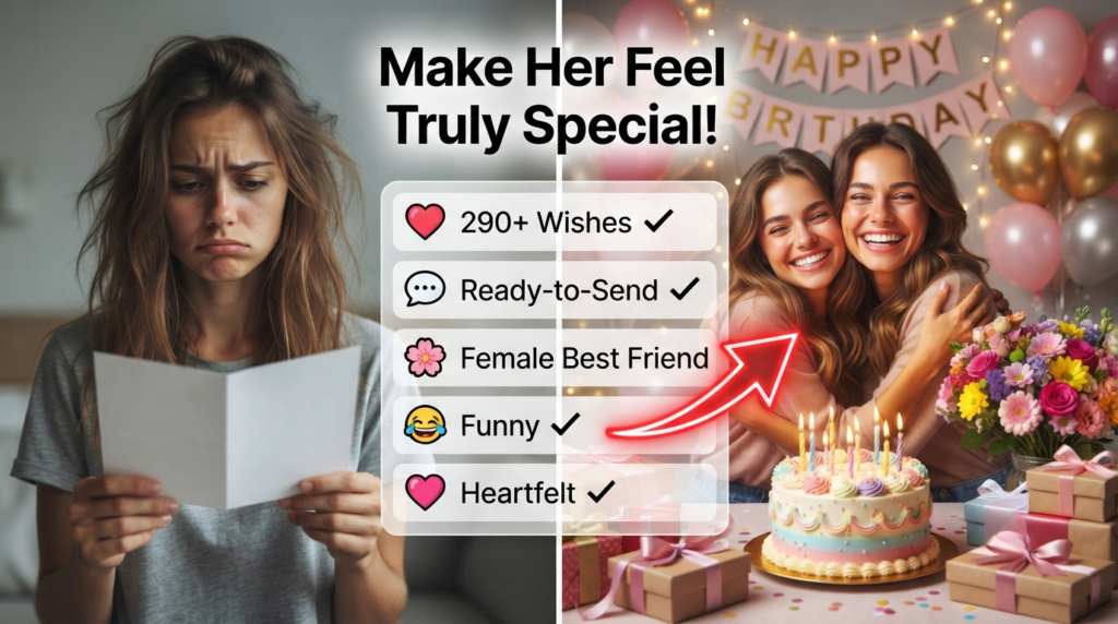 Social Media Ready Birthday Wishes for Your Female Best Friend