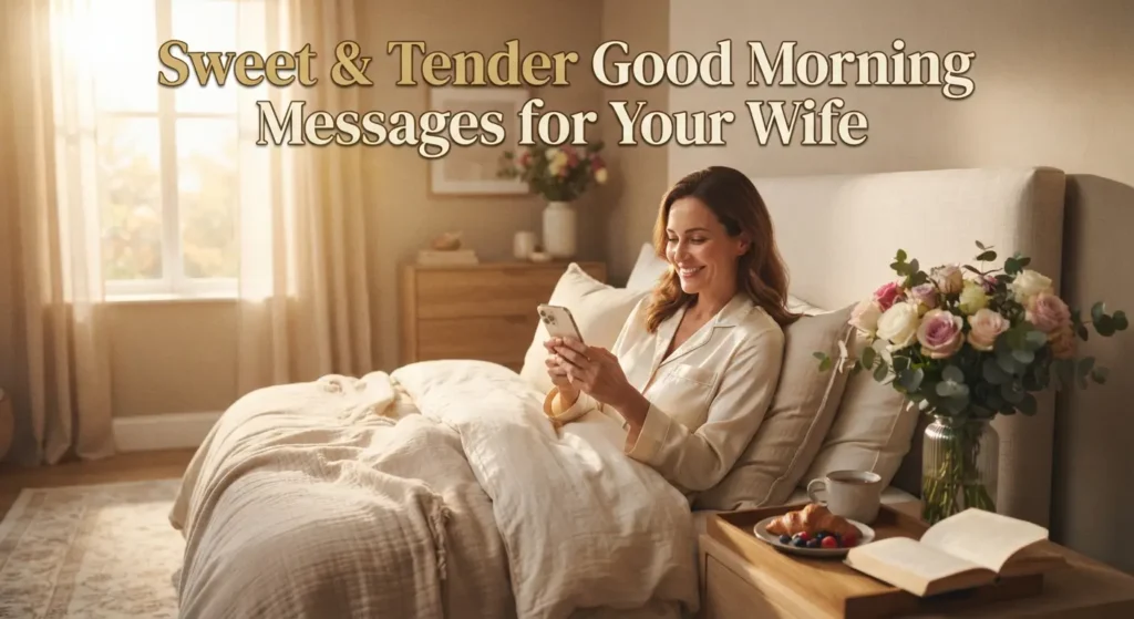 Sweet & Tender Good Morning Messages for Your Wife