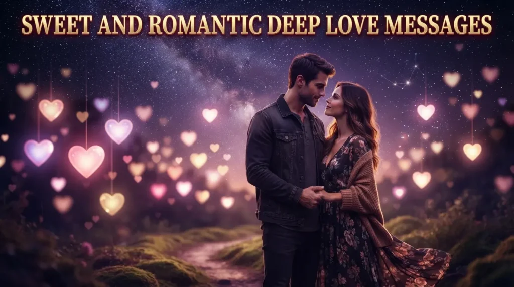 Sweet and Romantic Deep Love Messages