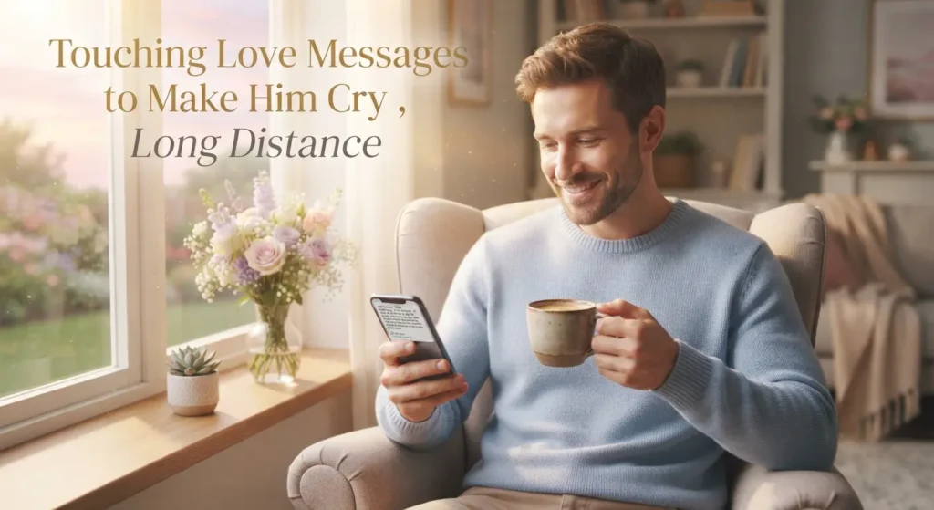 Touching Love Messages to Make Him Cry , Long Distance