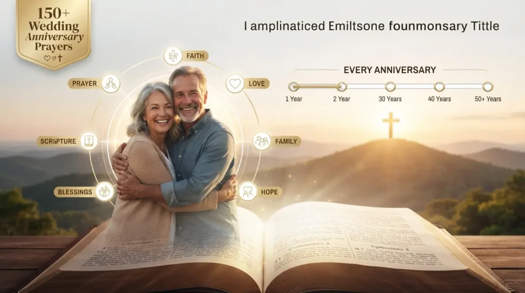 Wedding Anniversary Prayers for Friends and Other Couples
