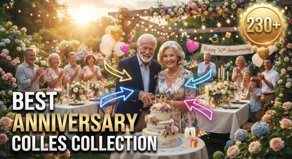 Wedding Anniversary Wishes for Parents by Milestone Year