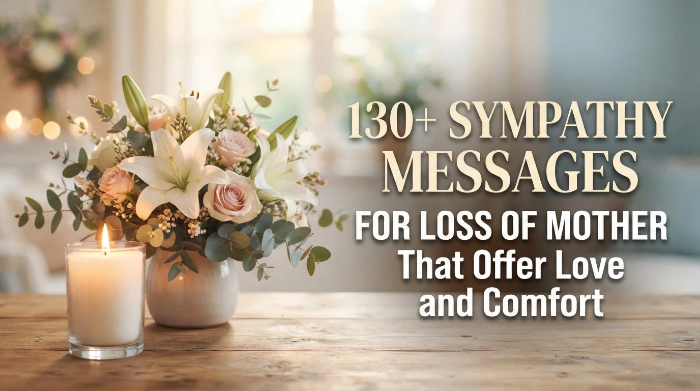 130+ Sympathy Messages for Loss of Mother That Offer Love and Comfort