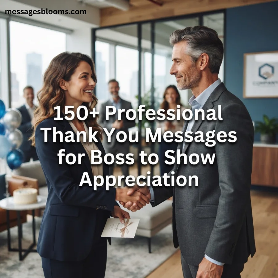 150+ Professional Thank You Messages for Boss to Show Appreciation 150+ Professional Thank You Messages for Boss to Show Appreciation