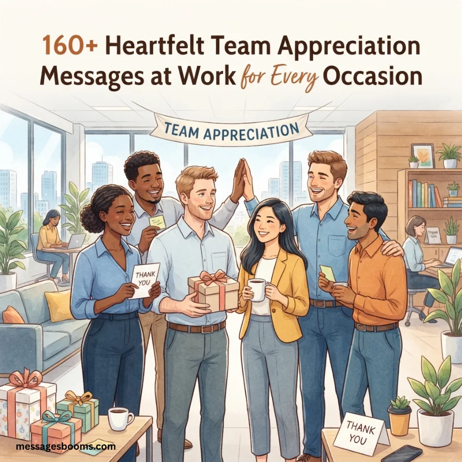 160+ Heartfelt Team Appreciation Messages at Work for Every Occasion 160+ Heartfelt Team Appreciation Messages at Work for Every Occasion