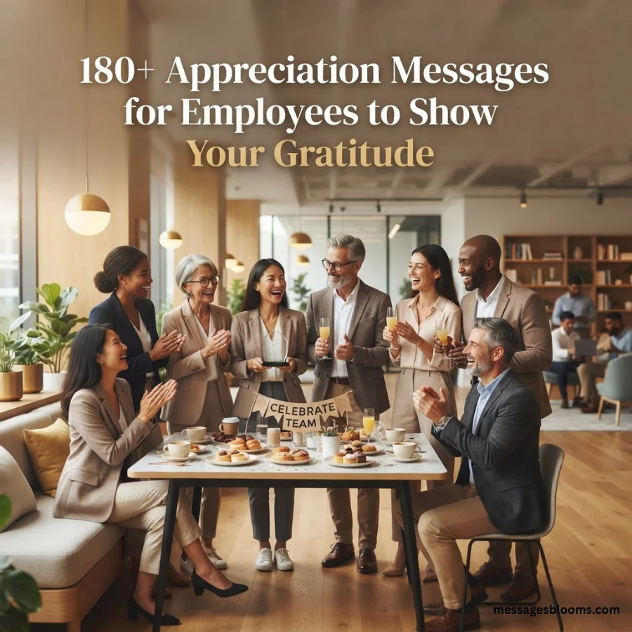180+ Appreciation Messages for Employees to Show Your Gratitude 180+ Appreciation Messages for Employees to Show Your Gratitude