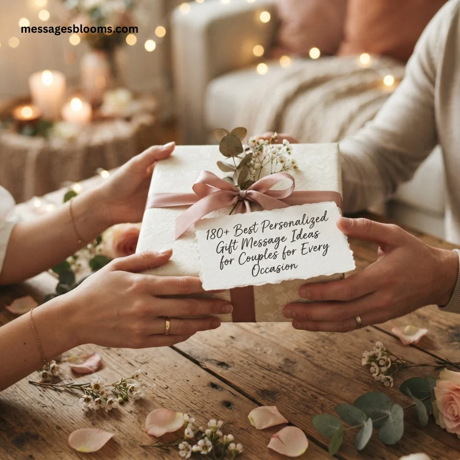 180+ Best Personalized Gift Message Ideas for Couples for Every Occasion