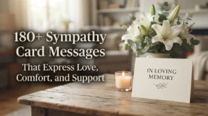 180+ Sympathy Card Messages That Express Love, Comfort, and Support