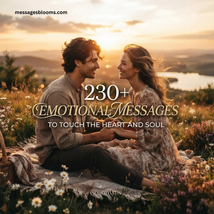 230+ Emotional Messages to Touch the Heart and Soul