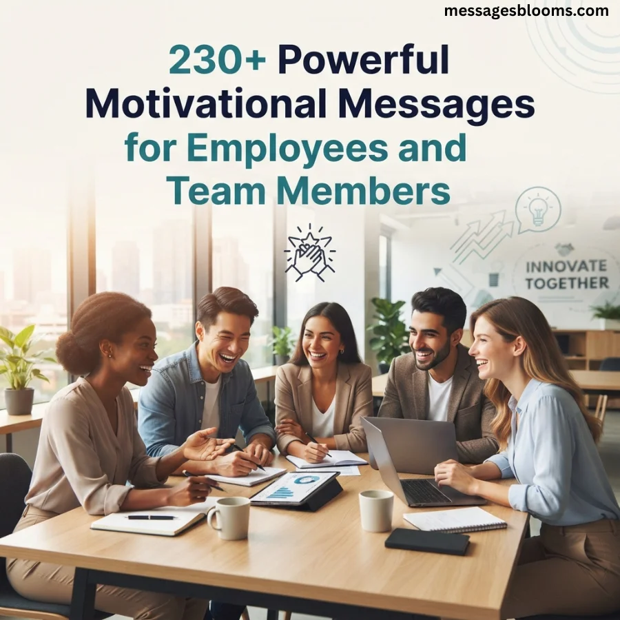 230+ Powerful Motivational Messages for Employees and Team Members