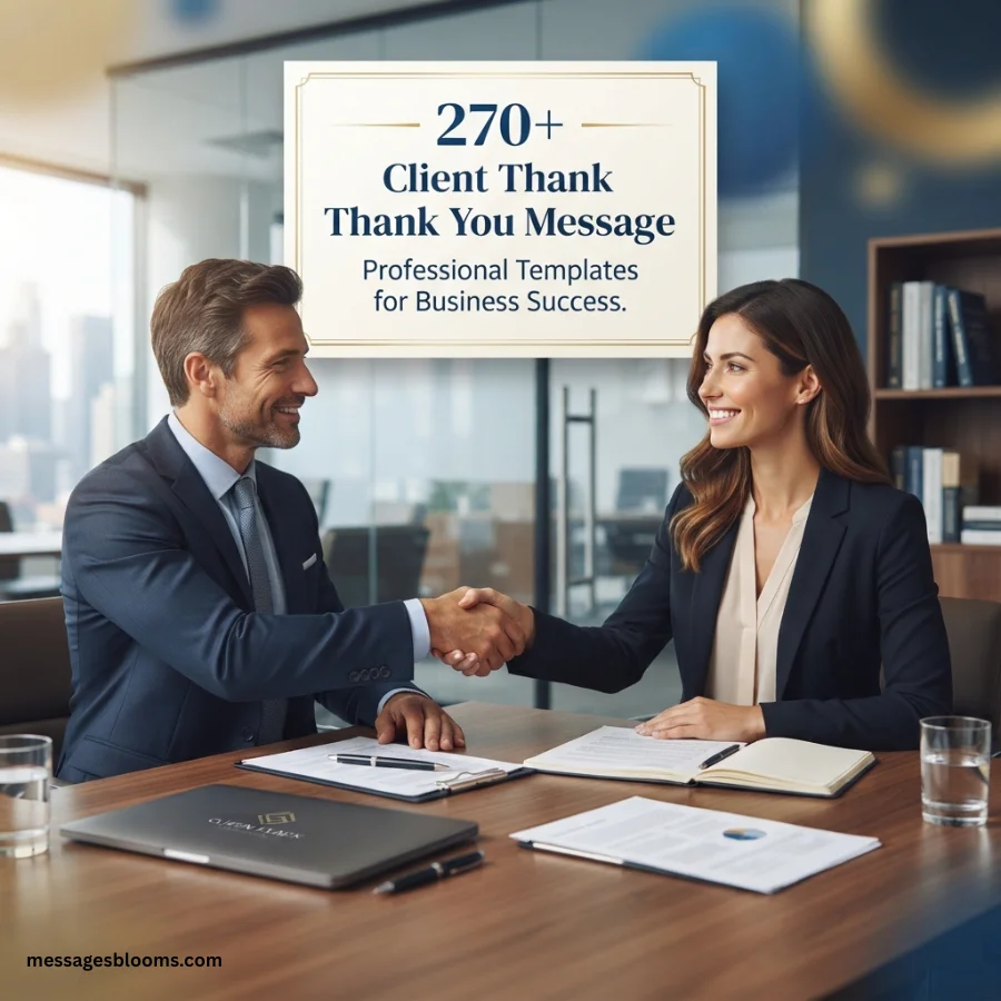 270+ Client Thank You Message Professional Templates for Business Success