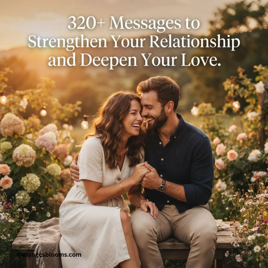 320+ Messages to Strengthen Your Relationship and Deepen Your Love
