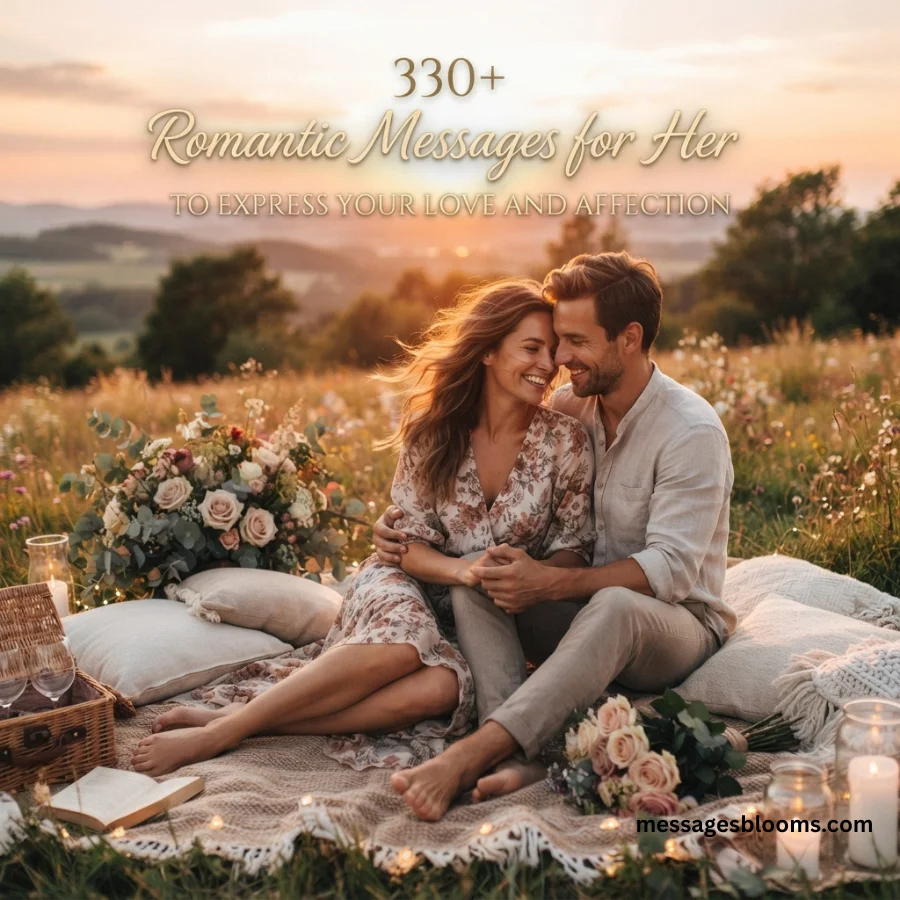 330+ Romantic Messages for Her to Express Your Love and Affection