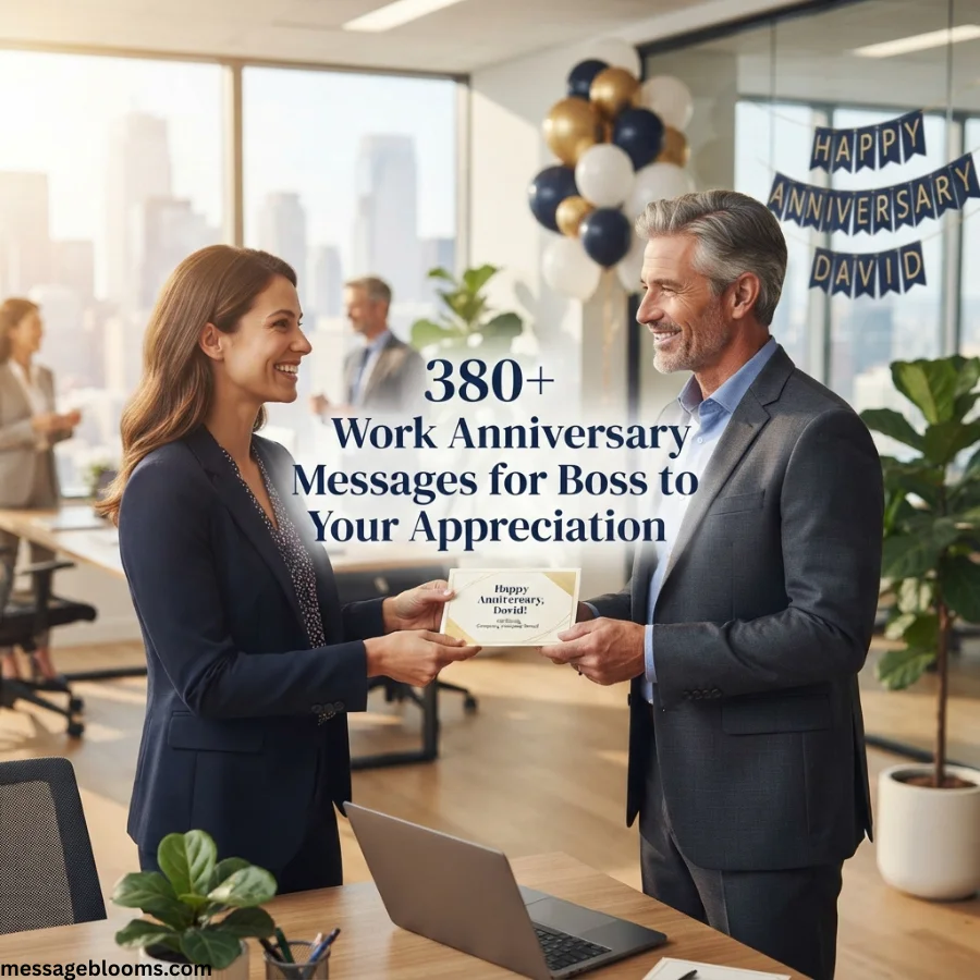 380+ Work Anniversary Messages for Boss to Show Your Appreciation 380+ Work Anniversary Messages for Boss to Show Your Appreciation