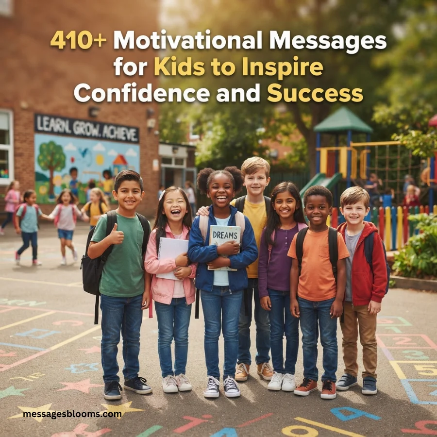 410+ Motivational Messages for Kids to Inspire Confidence and Success