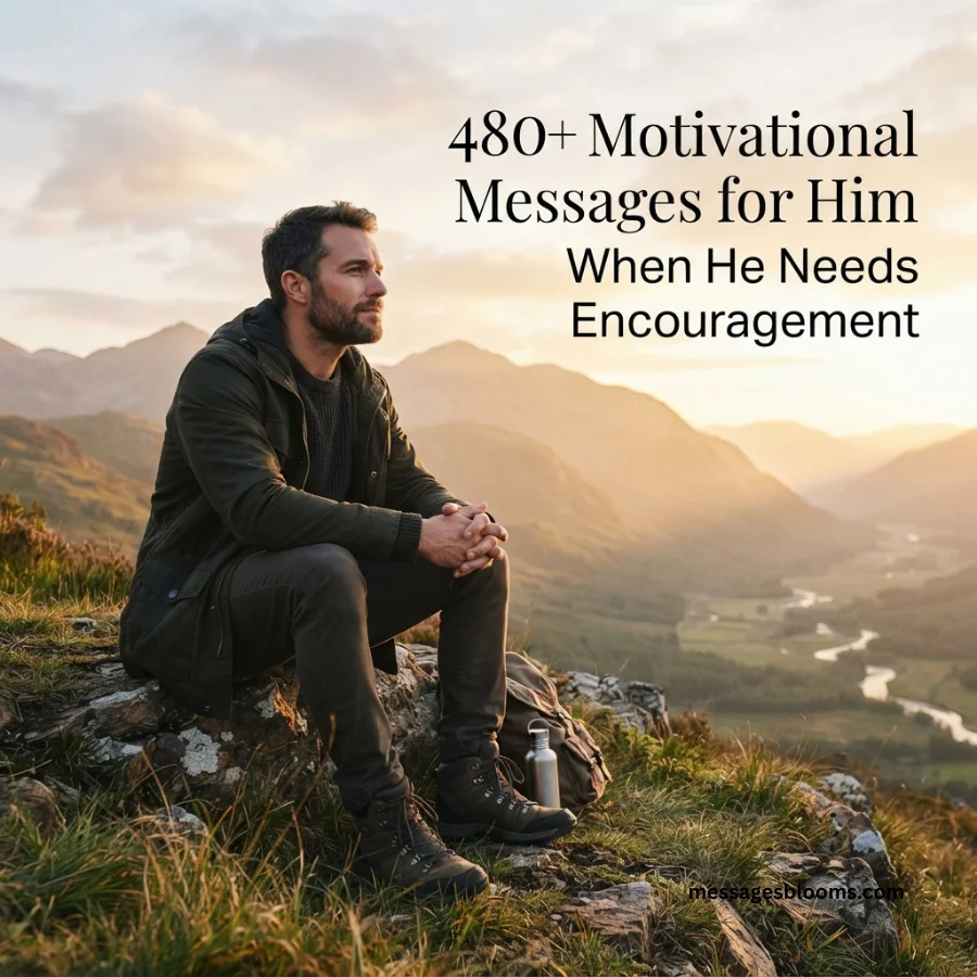 480+ Motivational Messages for Him When He Needs Encouragement 480+ Motivational Messages for Him When He Needs Encouragement