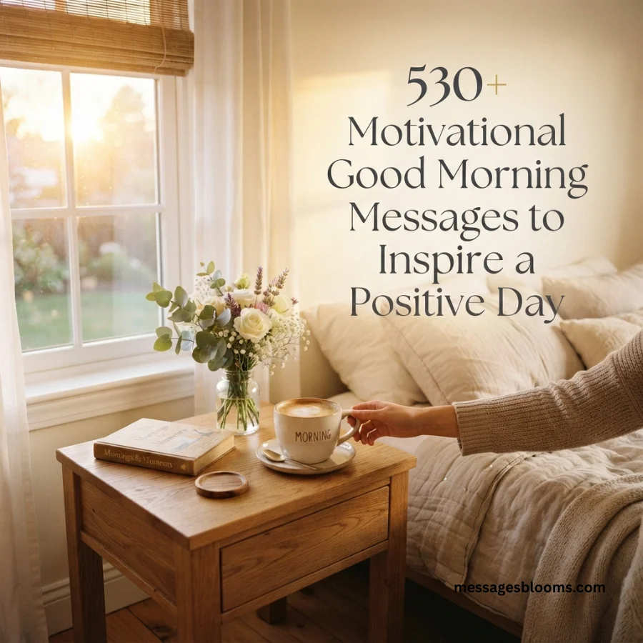 530+ Motivational Good Morning Messages to Inspire a Positive Day