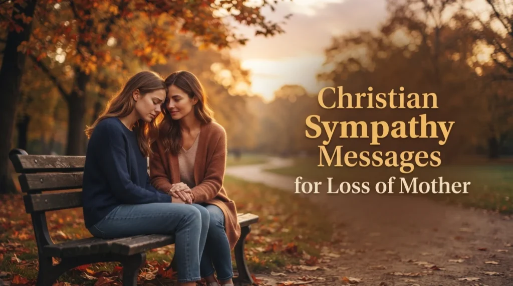 Christian Sympathy Messages for Loss of Mother