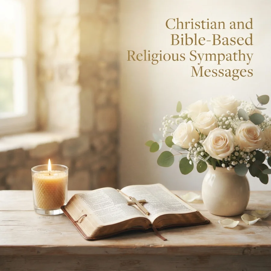 Christian and Bible-Based Religious Sympathy Messages
